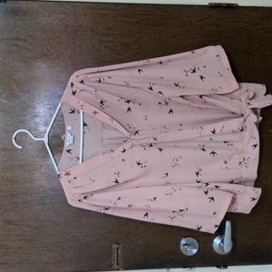 3 for 25 Reitmans wrap blouse